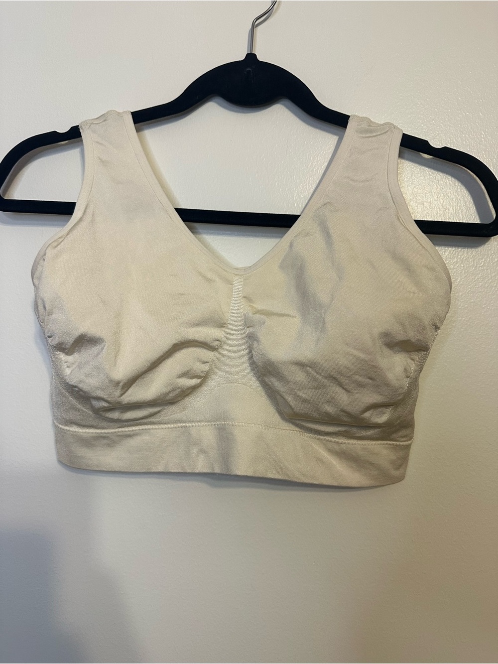Truekind Wireless Scoop Bralette - Cream